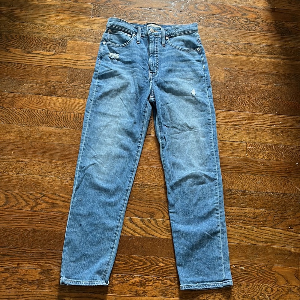 Madewell Classic Straight Leg High Rise Jeans Style M3004